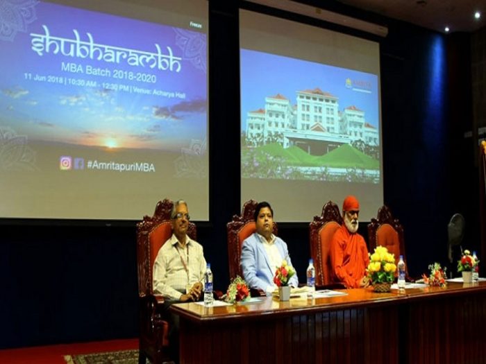 “Shubharambh” – 10th MBA Batch Inauguration at Department of Management, Amritapuri (Kollam)