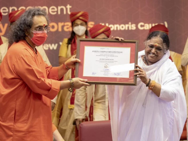 Dr. Jeffrey Sachs and Kailash Satyarthi Receive Honorary Doctorate from Amrita Vishwa Vidyapeetham
