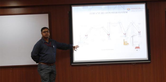 Amrita IEEE Power Electronics Society Organises Seminar on Power System Scenario in India