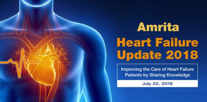 Amrita Heart Failure Update 2018 at AIMS, Kochi