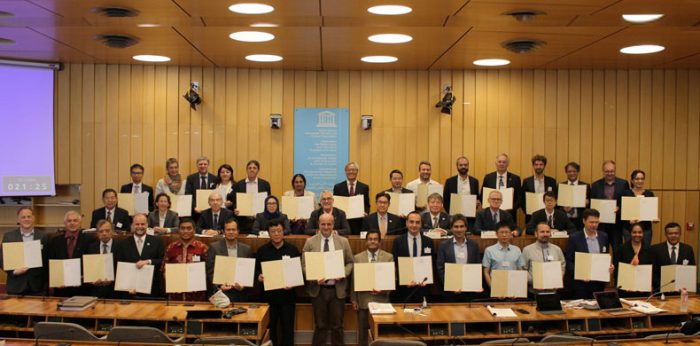 Amrita Among Signatories of Kyoto Landslide Commitment 2020 at UNESCO, Paris