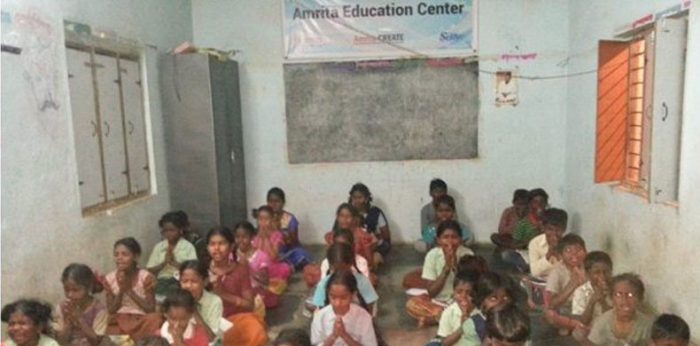 AmritaCREATE Team Visits Schools and Villages in Andhra Pradesh