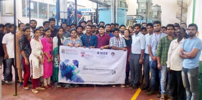 Amrita School of Engineering, IEEE Student Branch Chapter visits Shivanasamudra Hydro Power Plant and Solar Power Plant