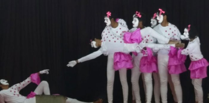 Amrita Students Bag First Prize for Mime Competition at Dhwani’18