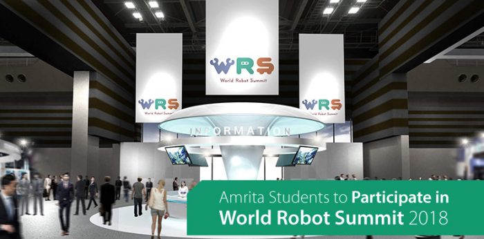 Amrita Students to Participate in World Robot Summit 2018