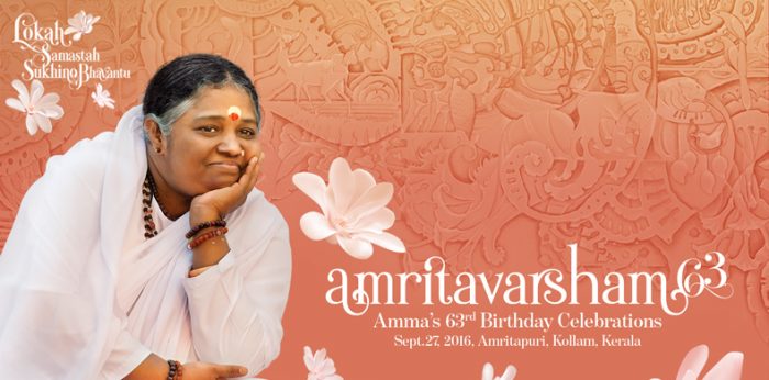 Amrita Vishwa Vidyapeetham Chancellor’s 63rd Birthday Celebrated at Amritapuri Campus