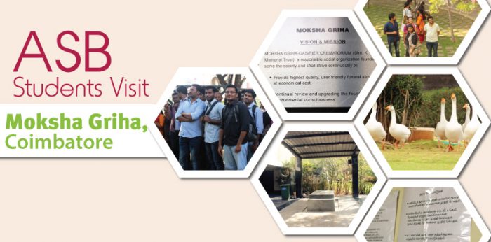 ASB, Coimbatore Students Visit Moksha Griha to Understand the Intricacies of Service Management