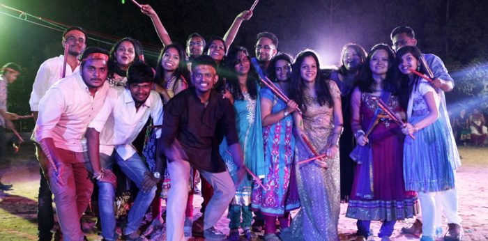 Department of Management, Bengaluru Campus Celebrates Dandiya Night ‘16