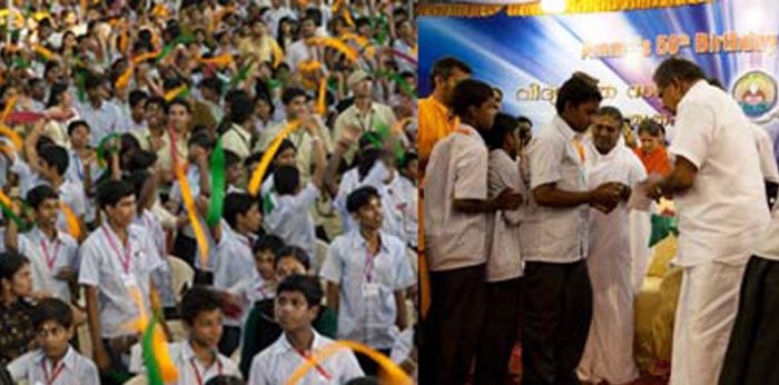 Amrita Students Participate in 2009 Vidyamritam Sangamam