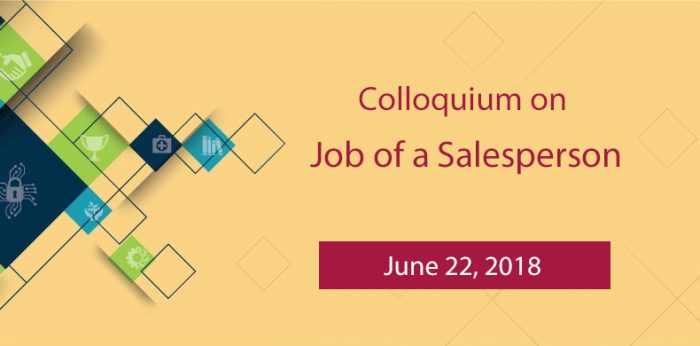 Colloquium on Job of a Salesperson