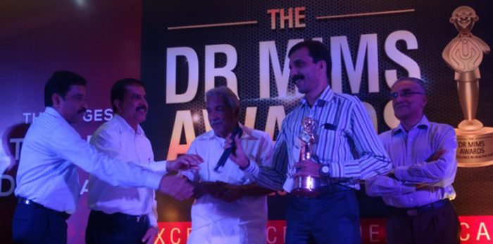 Amrita Professor Sunil Moothedath Wins the Dr. MIMS Award 2014