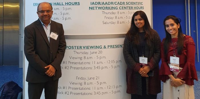Dentistry Present Posters at IADR/AADR/CADR General Session – Vancouver, Canada