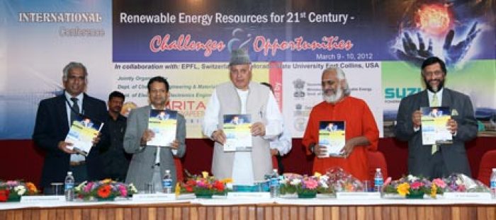 Inaugural Speeches at Renewable Energy Conference