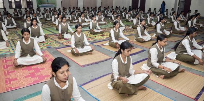 Amrita School of Ayurveda Celebrates International Day of Yoga
