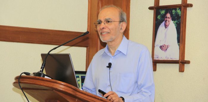 2007 IPCC Nobel Prize Contributor Dr. Jayant Sathaye intrigues students on Climate Change at Amrita School of Business, Coimbatore