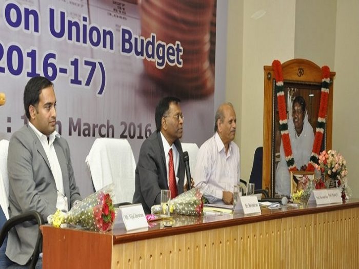 Panel Discussion on Union Budget 2016-17 at Department of Management, Bengaluru