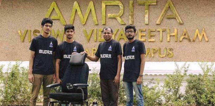 Amrita BTech Students Develop ‘Self-E’ Revolutionary Self-Driving Wheelchair